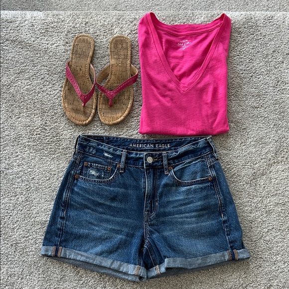 American Eagle Outfitters Pants - American Eagle Tomgirl Denim Shorts